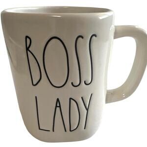 Boss Lady 16oz ceramic Mug by Rae Dunn Artisan Collection.